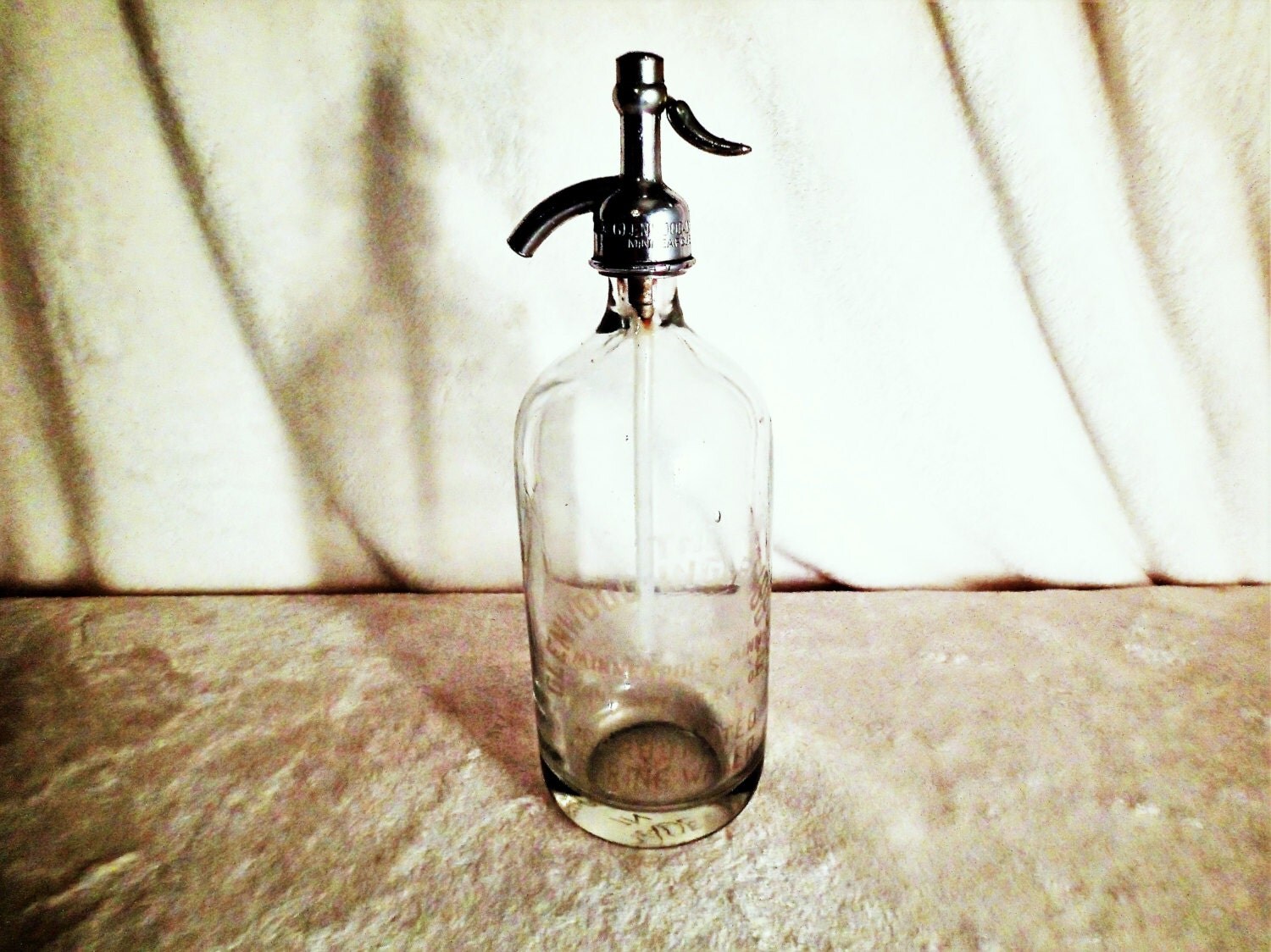Barware Selzer Carbonated water bottle Glenwood Inglewood