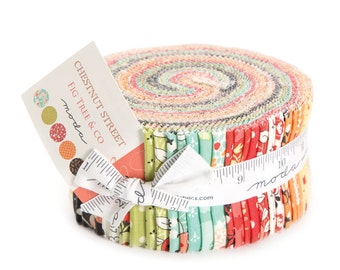 Chestnut Street by Fig Tree Quilts Jelly Roll Moda SKU 20270 JR