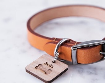 Personalised Bone Pet Tag - Engraved Pet Tag - Pet Accessories - Personalised ID Tag - Gift for Pet Owner - Pet Gift - Dog Tag - Cat Tag