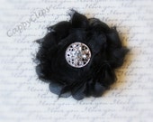 NEW: Black Chiffon Newborn Headband, Baby Headband, Toddler Hair Clip, Girls Hair Clip, Ladies Brooch, Ladies Hair Clip,Photo Prop! NEW: Black Chiffon Newborn Headband, Baby Headband, Toddler Hair Clip, Girls Hair Clip, Ladies Brooch, Ladies Hair Clip,Photo Prop!