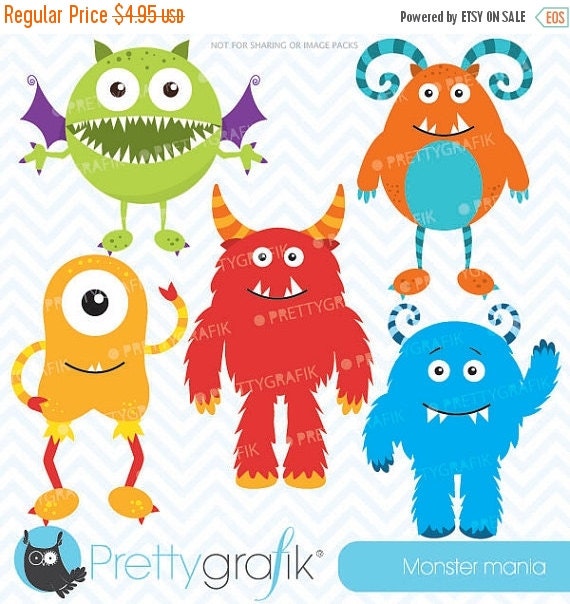 monster clipart etsy - photo #37