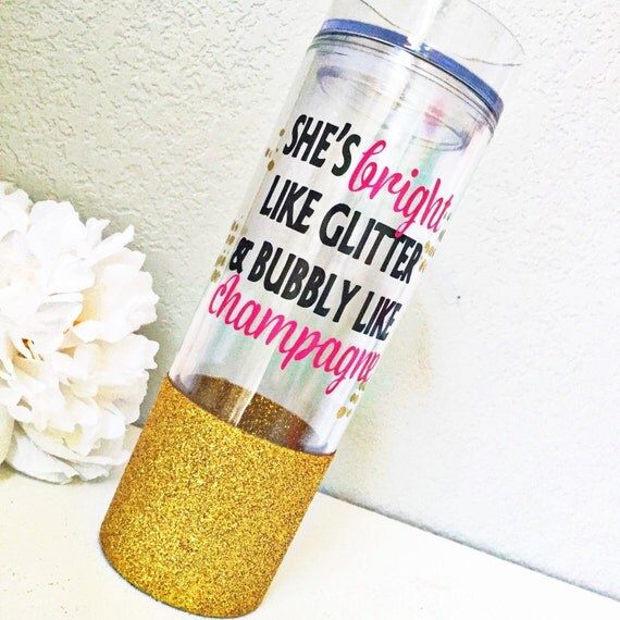 sweat don't that tumblers Bubble Like Glitter Bright by Like She's & LetsPartyCreations