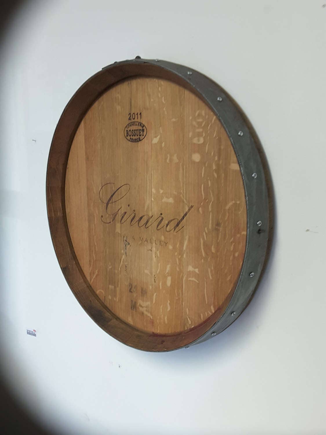 Wine barrel head Wall art by WineyGuys on Etsy