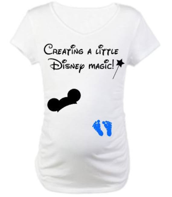 Creating A Little Disney Magic Maternity Shirt. by