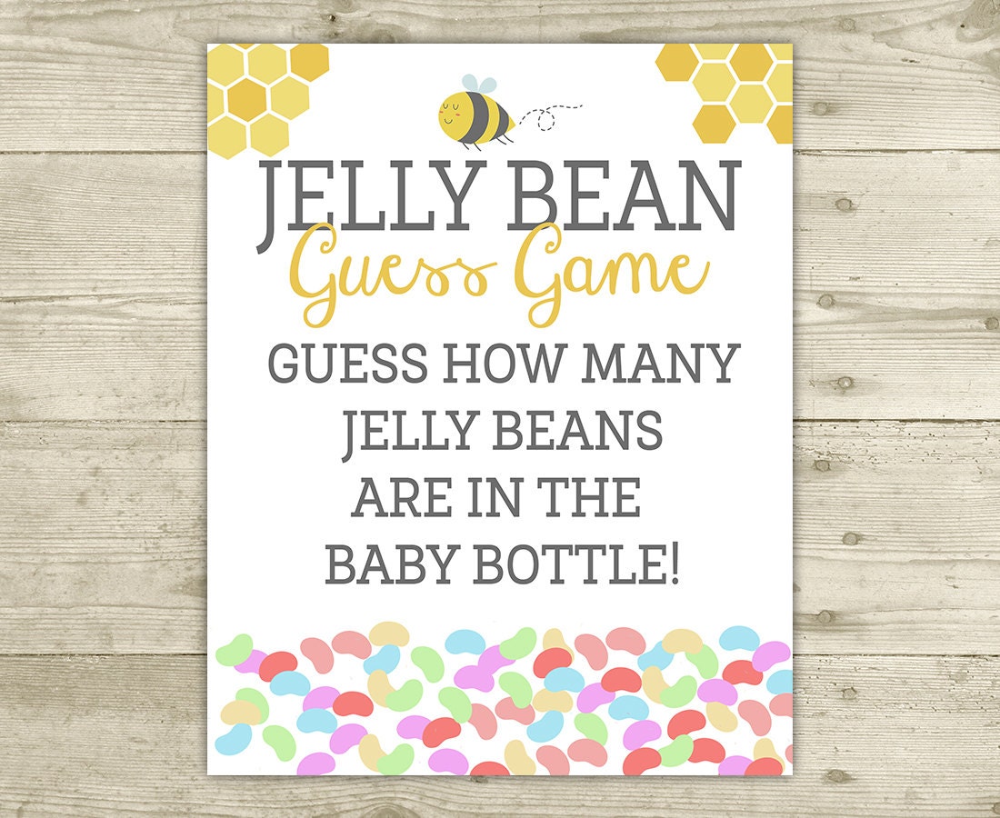 jelly-bean-guess-game-sign-baby-shower-sign-bee-baby