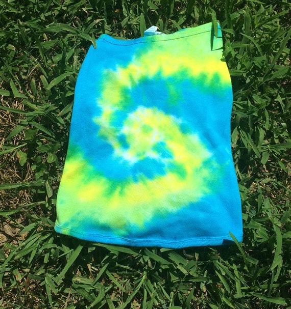 dog tie dye shirt