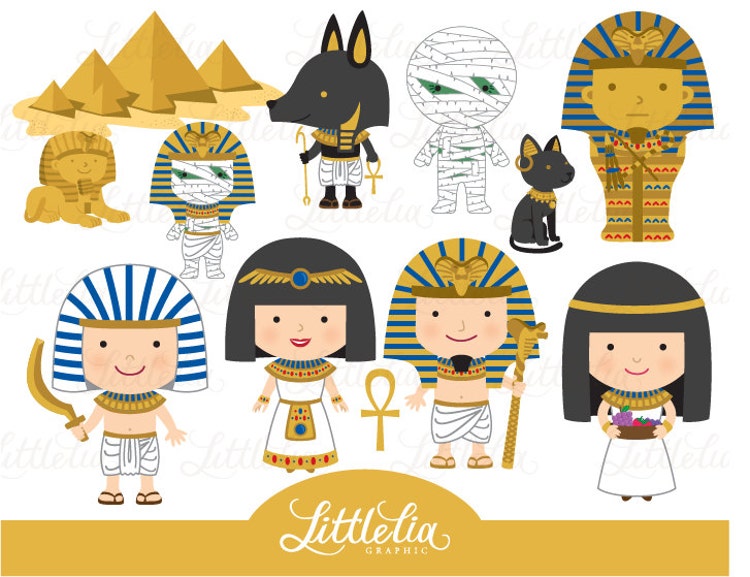 Alten Ägypten Clipart Ägypten Clipart 15077 von LittleLiaGraphic