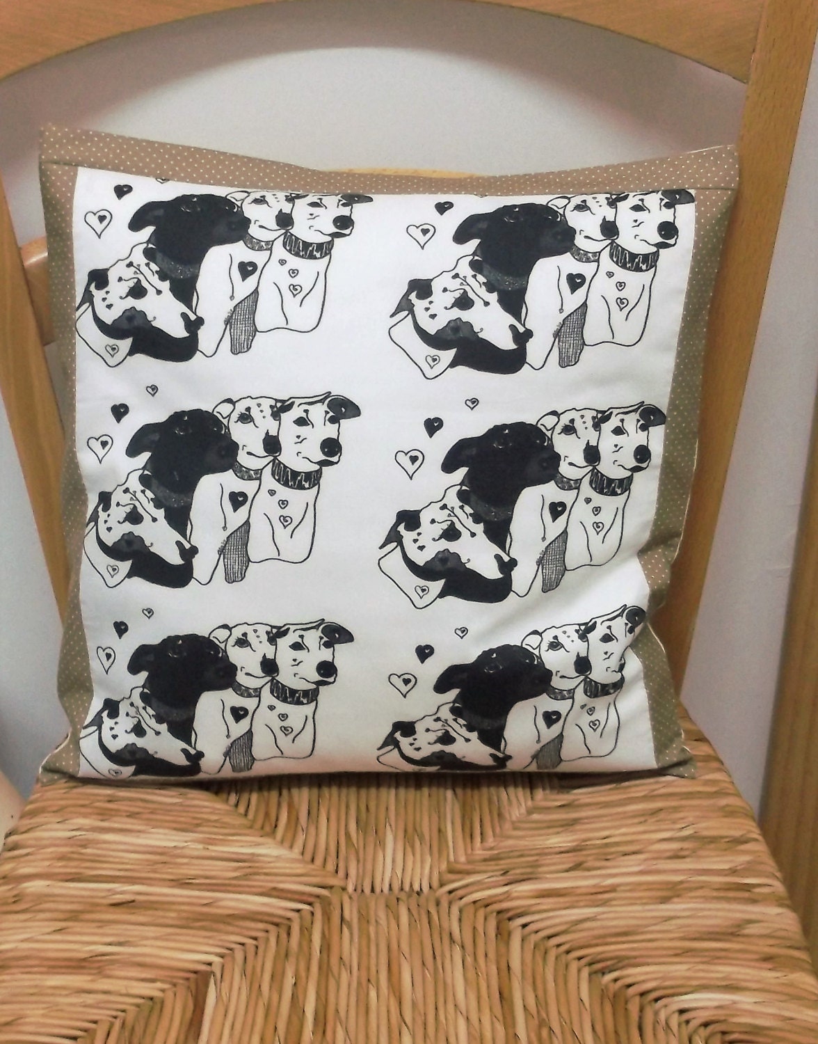 greyhound cushion