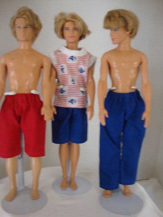 12 inch Boy Doll Clothes/1112 Inch Doll Clothes/4 Piece