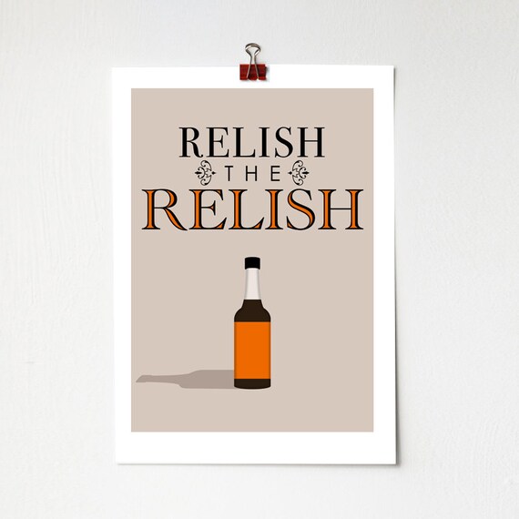 Relish The Relish Print Yorkshire by on Etsy
