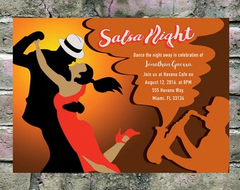Salsa Party Invitations 5