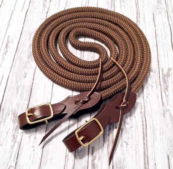 Custom Loop Rope Reins with Quick Change by CounterCanterDesigns