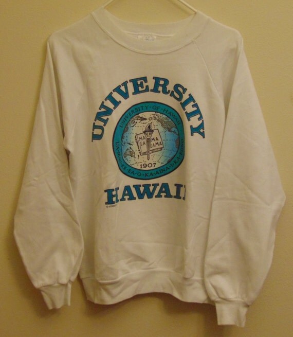Hawaii Vintage University of Hawaii Sweatshirt Supersoft