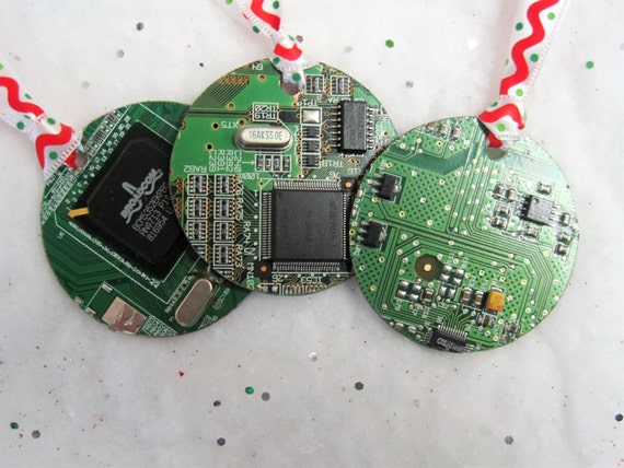 computer board christmas ornament computer board christmas ornament