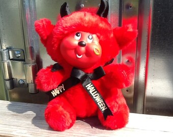 Vintage Dan Dee LITTLE RED DEVIL Plush