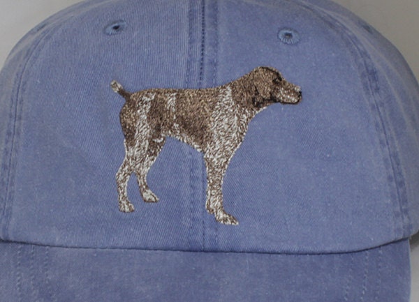 German Shorthaired Pointer embroidered hat baseball cap dog