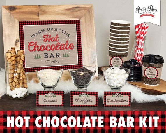 Hot Chocolate Bar Printable Kit // INSTANT DOWNLOAD ...