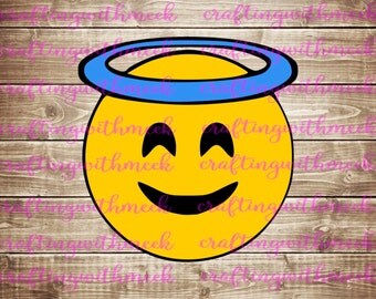 Halo Emoji SVG- Cricut Explore - Design Space