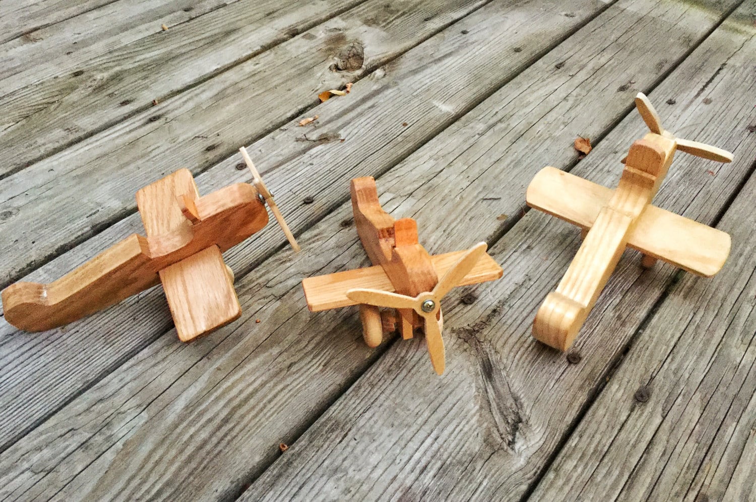 Wooden Toy Plane Handmade Toy Propeller Plane Kids Toy