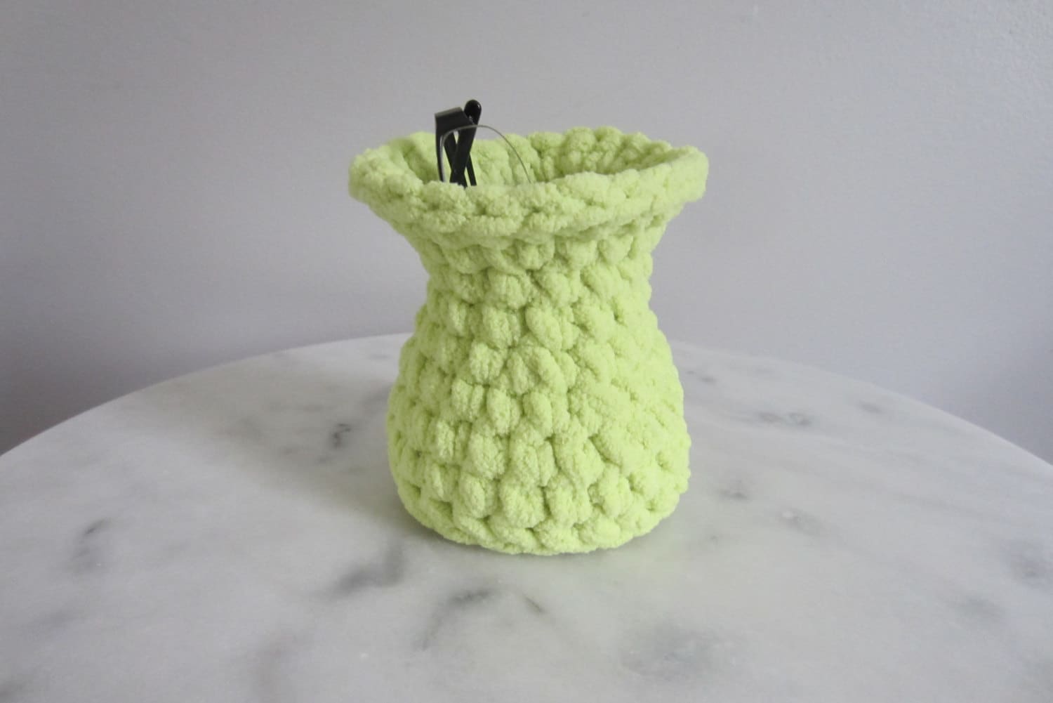 Upright Eyeglass Holder Crocheted Glasses Stand Vertical Eye