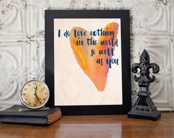 Instant download Much Ado About Love printable SKU: BTMAAL001