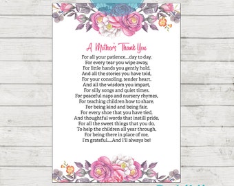 Teacher appreciation print Printable Teacher Gift