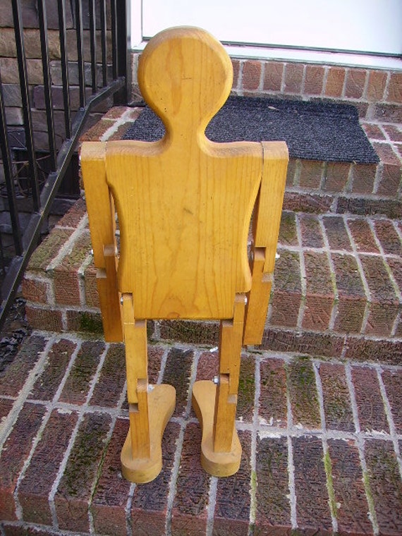 Vintage Weird Child Mannequin Moveable Arms by BellaShaeCottage