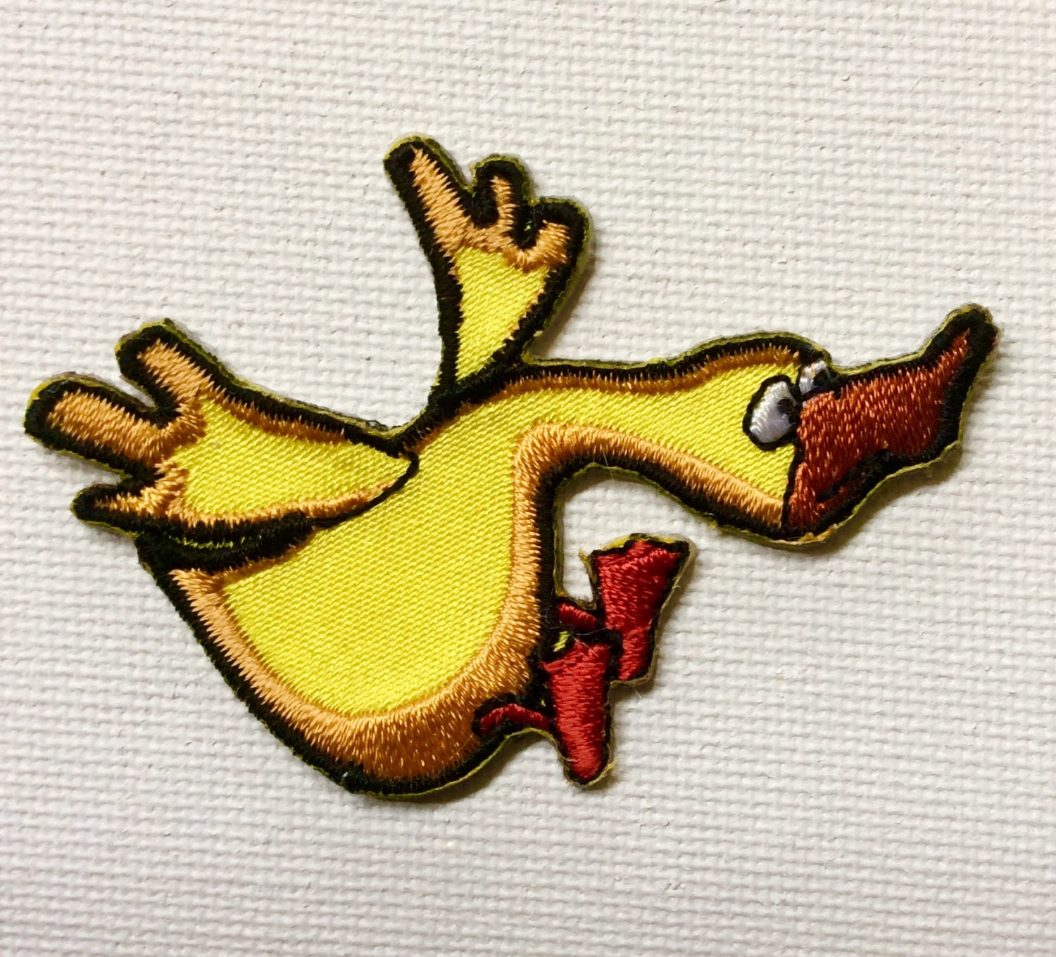 Flying Duck Applique Patch