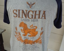 singha beer shirt