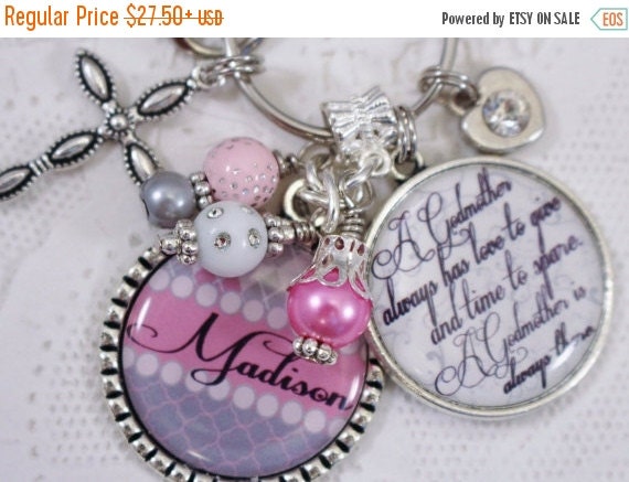 ON SALE NOW Personalized Godmother Gift by MarieLoveJewelry
