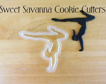 Gymnast Fondant Cutter- N7- Gymnastics Fondant Cutter