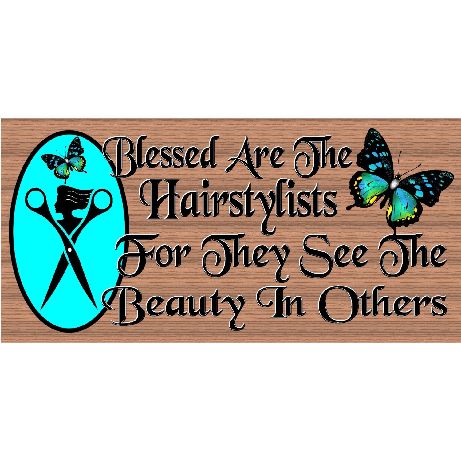 Hairdresser Wood Signs Hairstylist Sign GS 2514 Stylist