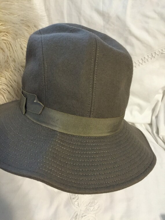 Ysl grey bucket hat
