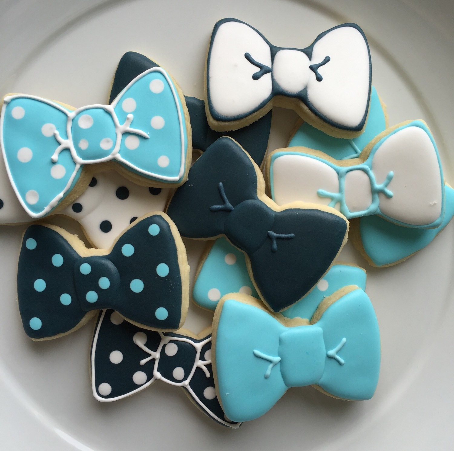 Bow Tie Sugar Cookies Bow Tie Cookies 2 Dozen