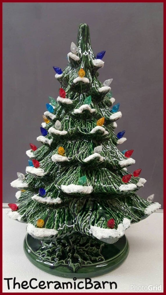 VINTAGE Style Ceramic Christmas Tree Ceramic Christmas Tree