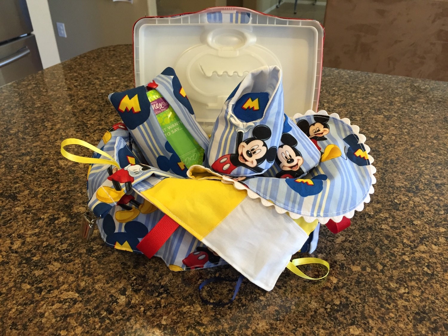 Cute baby Boy Mickey Mouse Gift set Great for Mother's