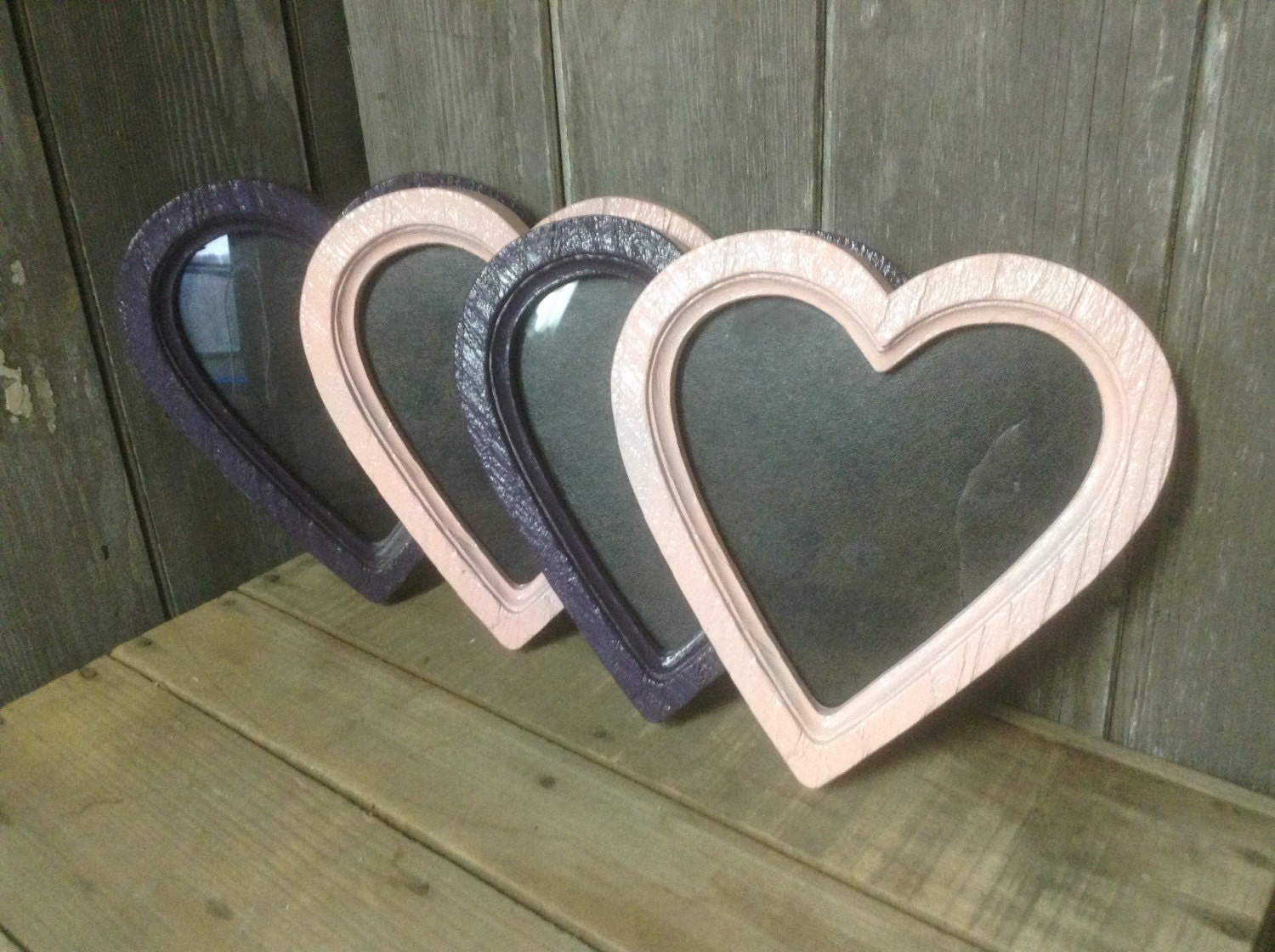 49 Picture Frames Heart Shaped Wall Grouping Wedding