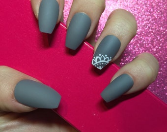 medium coffin nails medium coffin nails