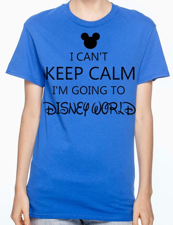 going to disney world shirt