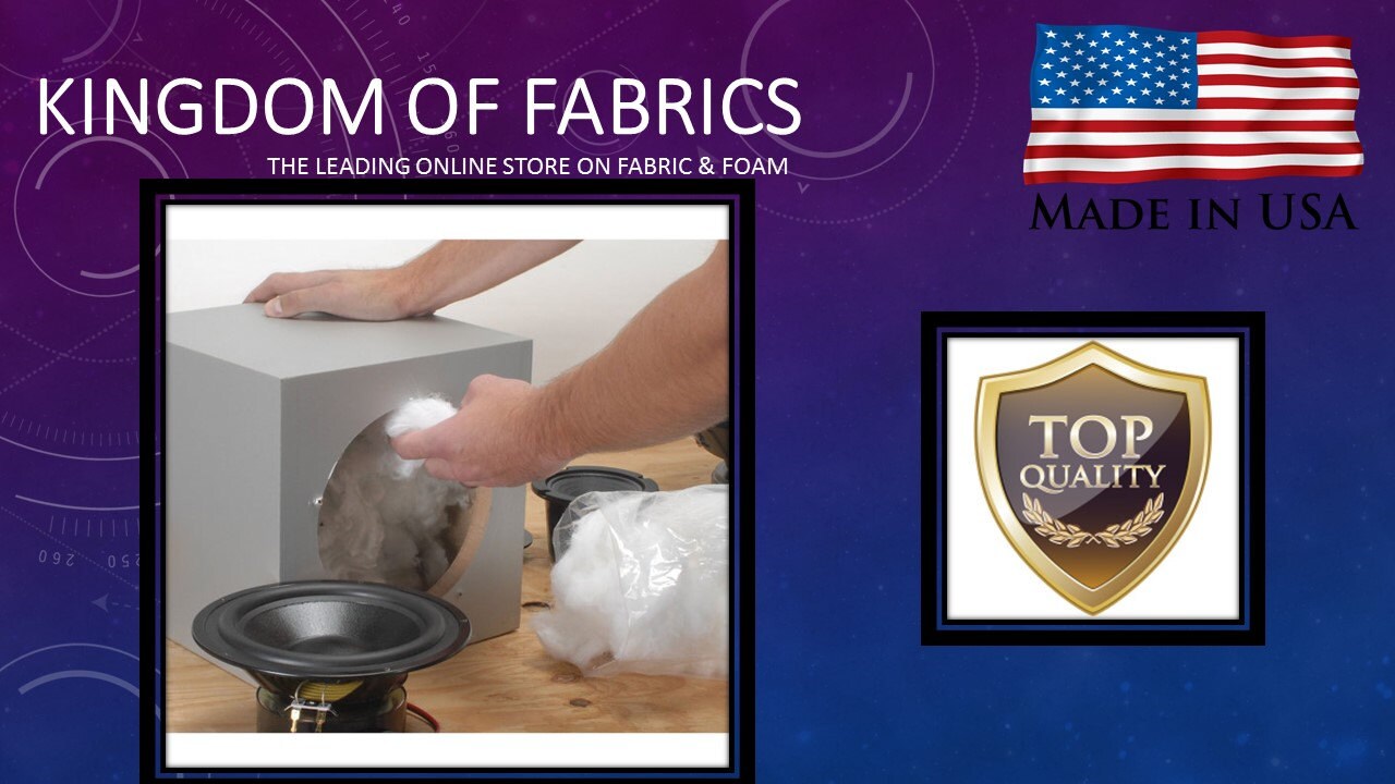 Stuf Polyfill Speaker Sound Damping Material 1 lb. Bag