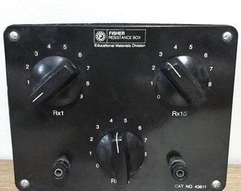 Vintage Fisher Scientific Resistance Box 43811