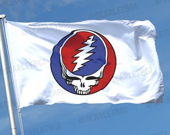 Grateful Dead Steal Your Face Flag! Vendors, Festivals, Tailgating, Businesses, Bands, Clubs, Teams, Weddings, Parties, Special Occasions
