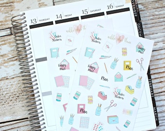 Planner and Stationary Stickers - Planner - Matte