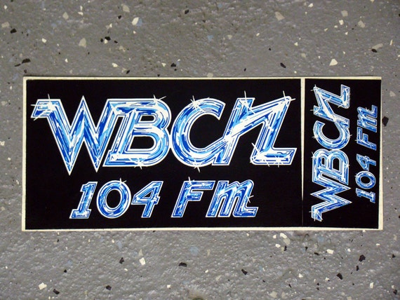 WBCN Bumper Sticker 1980's