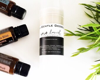ANTHRO GENTLE DEODORANT // gentle deodorant // cruelty free // aluminum free // non toxic // organic deodorant // natural deodorant // oils