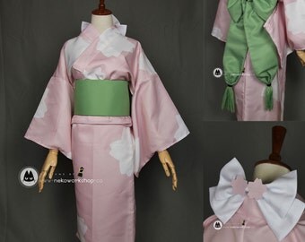 Cardcaptor Sakura - Sakura Kinomoto Yukata Cosplay Costume