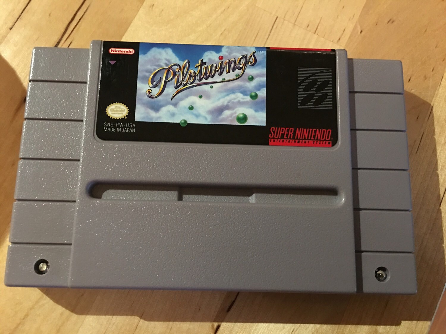 Pilotwings Super Nintendo Game Snes By Appleseedcollectable