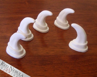 Cat Claws, Costume Feline Claws, 1.5" Curved Claws, Plastic Claws, Resin Fursuit Claws, Kitty Fursuit, Housecat, Tiger, Lion, Panther, Puma