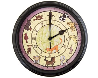 Fruits Basket - Chinese Zodiac - Wall Clock - Anime Wall Clock - Anime Wall Art - Wall Art - Anime Decor