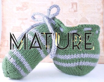 The Snake Woody Hoodie - willy warmer, penis cozy, cock sock, peter heater MADE TO ORDER Mature